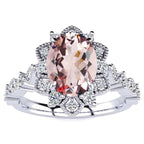 Brenda Morganite Ring