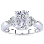 Selena Moissanite Ring