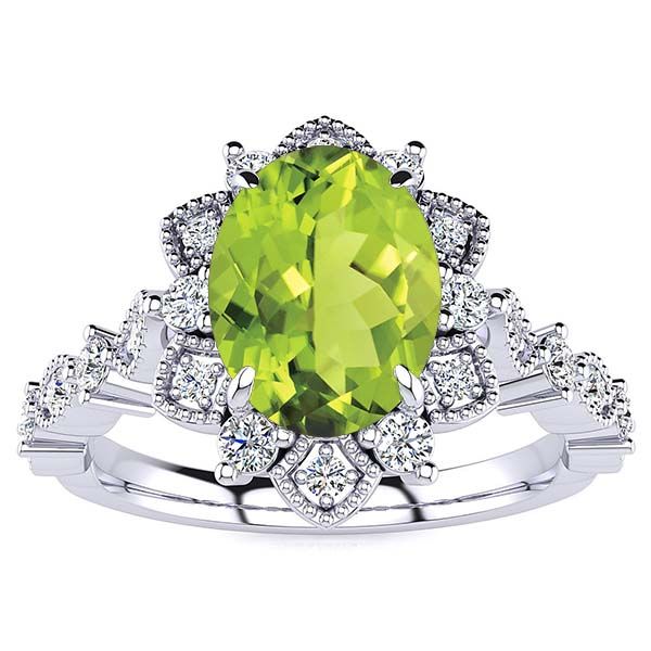 Brenda Peridot Ring