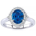 Debora Blue Sapphire Ring