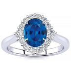 Debora Blue Sapphire Ring