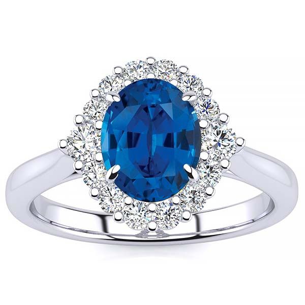 Debora Blue Sapphire Ring