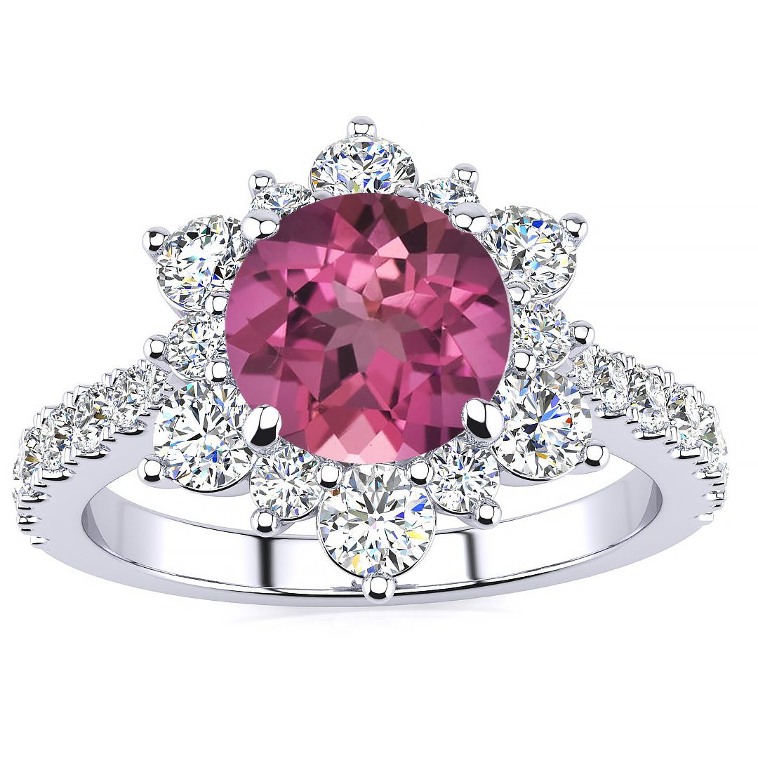 Snowflake Tourmaline Ring
