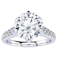Vine Moissanite Ring