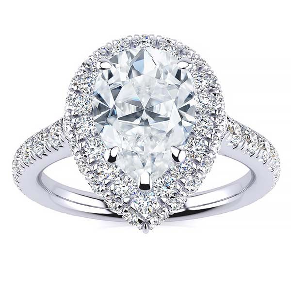 Kaitlyn Moissanite Ring