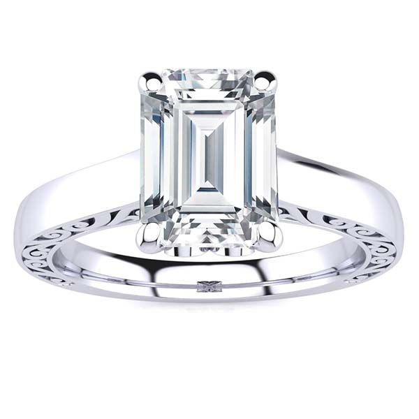 Lexi Moissanite Ring