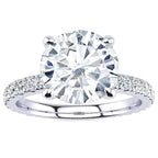 Mackenzie Moissanite Ring