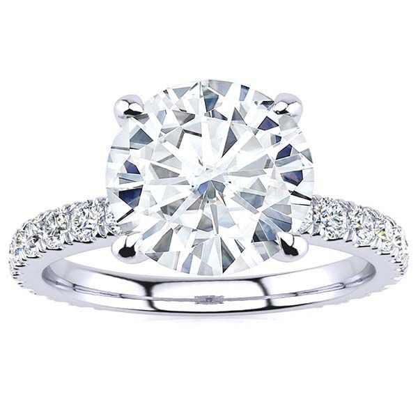 Mackenzie Moissanite Ring