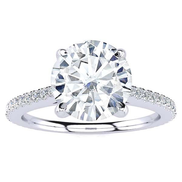 Haley Moissanite Ring