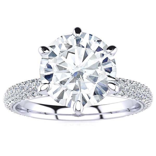 Madilyn Moissanite Ring