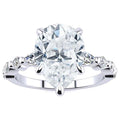 Leah Moissanite Ring