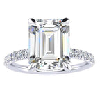 Jennifer Moissanite Ring
