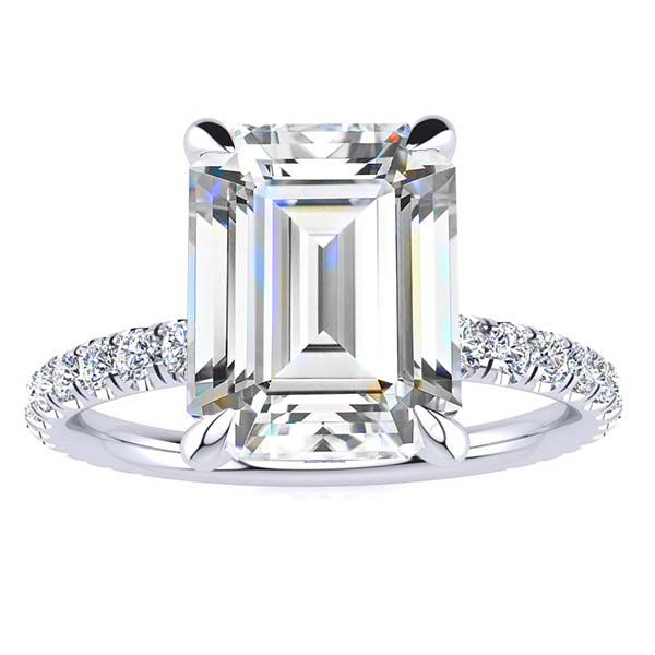 Jennifer Moissanite Ring
