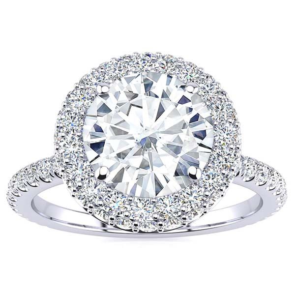 Kasandra Moissanite Ring