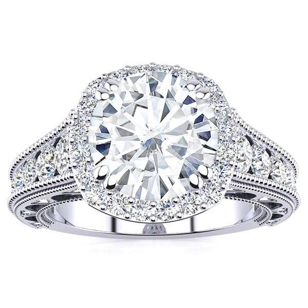 Shirley Moissanite Ring