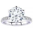 Britta Moissanite Ring