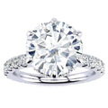 Krystal Moissanite Ring