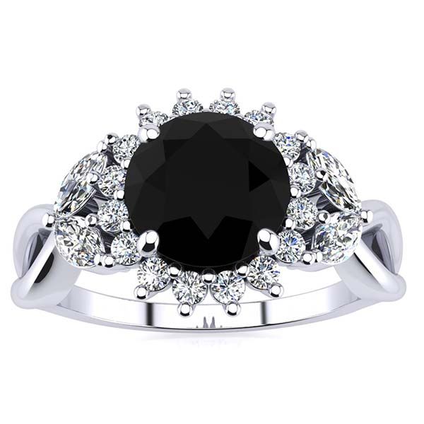 Cathy Black Diamond Ring
