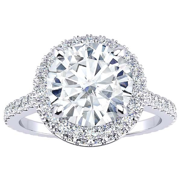 Karissa Moissanite Ring