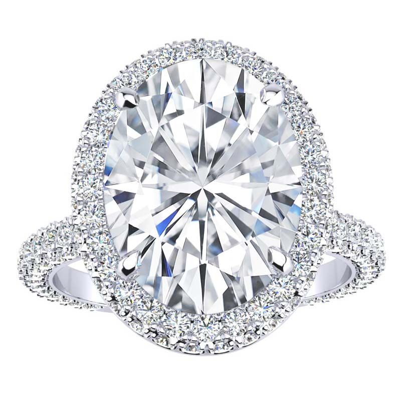 Carla Moissanite Ring