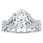 Faith Moissanite Ring