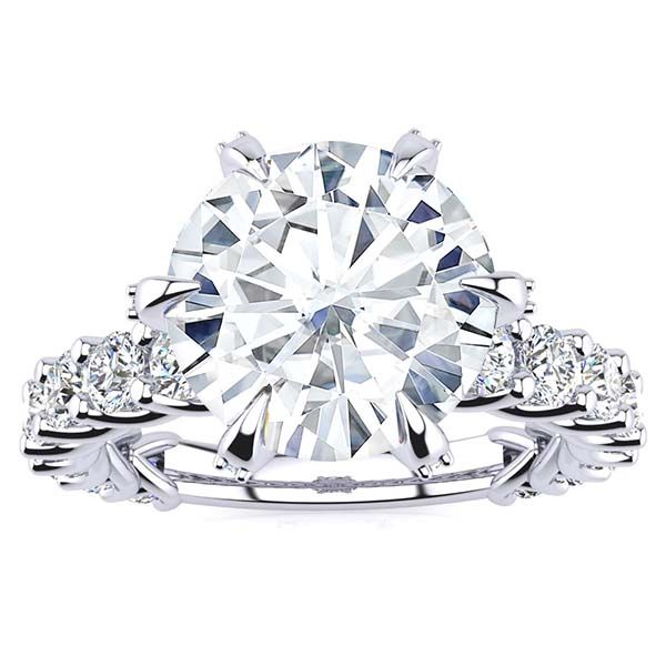 Sheena Moissanite Ring