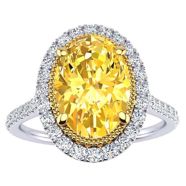 Athena Moissanite Ring