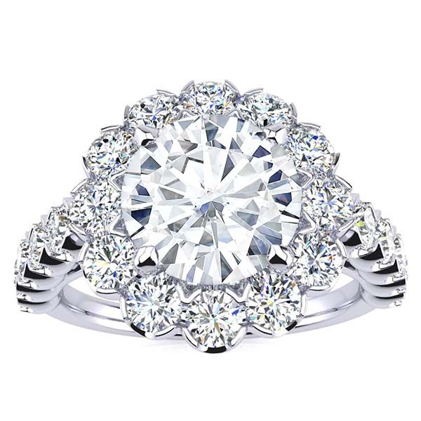 Harper Moissanite Ring
