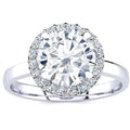 Abigail Moissanite Ring