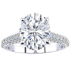 Lila Moissanite Ring