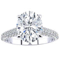 Lila Moissanite Ring