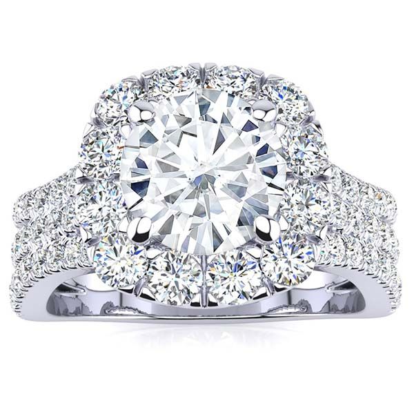 Dana Moissanite Ring