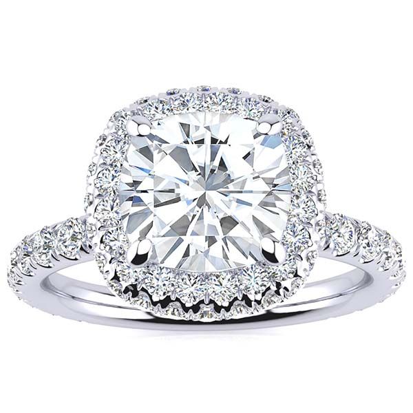 Eliane Moissanite Ring