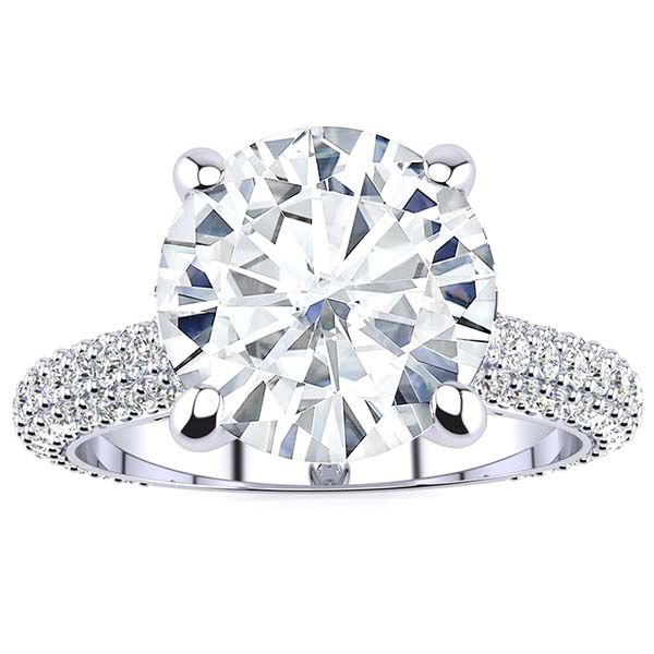 Alicia Moissanite Ring