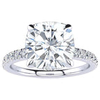 Rebecca Moissanite Ring