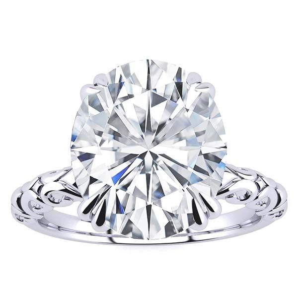 Judith Moissanite Ring