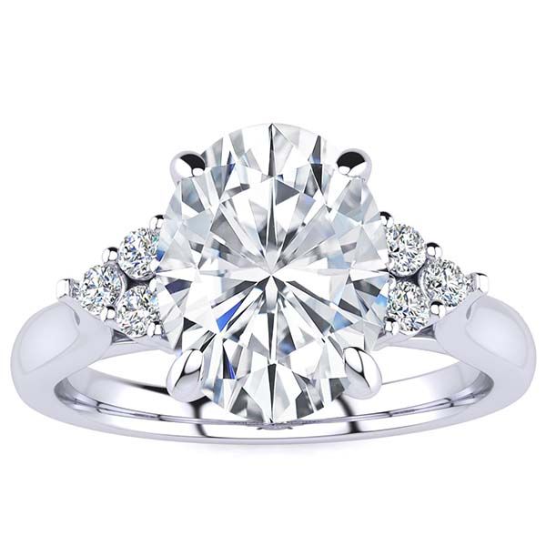 Simone Moissanite Ring