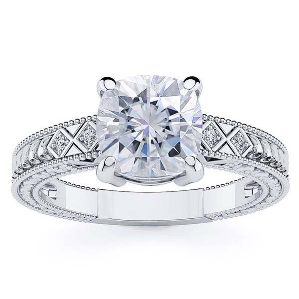Adeline Moissanite Ring