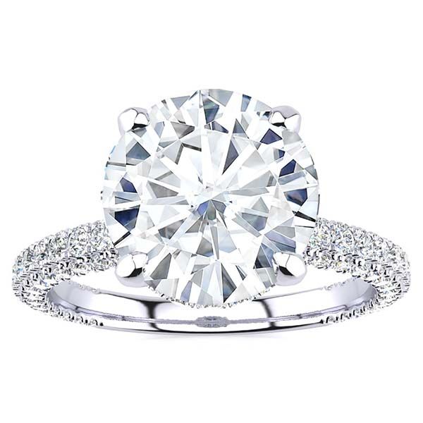 Nelly Moissanite Ring