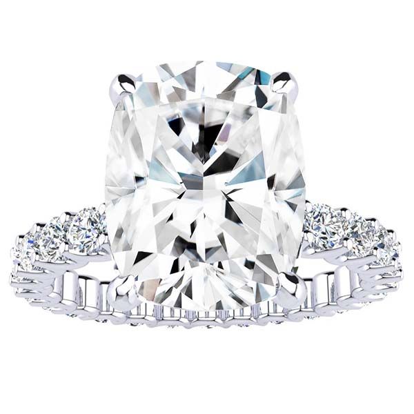 Baz Moissanite Ring
