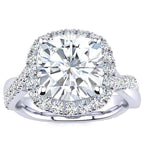 Lucie Moissanite Ring