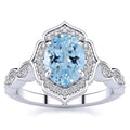 Millie Aquamarine Ring