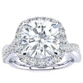 Lucie Moissanite Ring