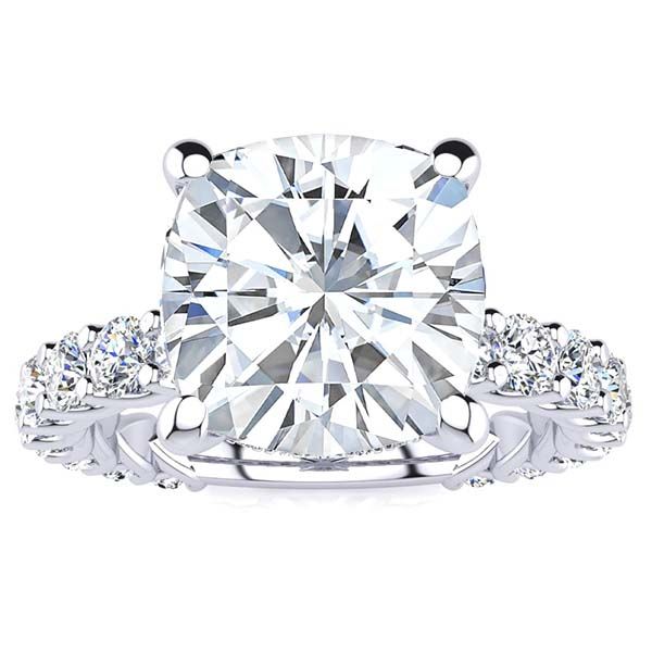 Halsey Moissanite Ring