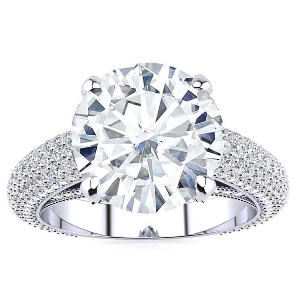 Lexia Moissanite Ring