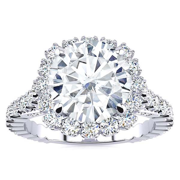 Kayla Moissanite Ring