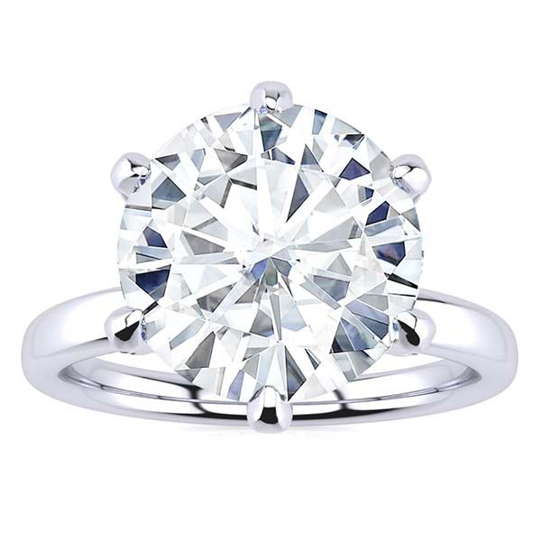 Molly Moissanite Ring