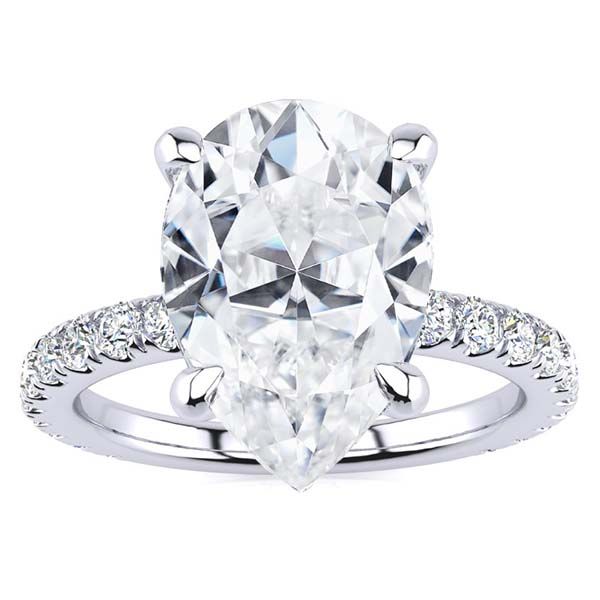 Summer Moissanite Ring