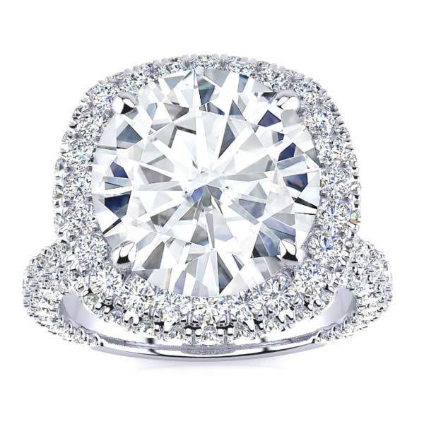 Melanie Moissanite Ring