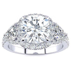 Lindsay Moissanite Ring